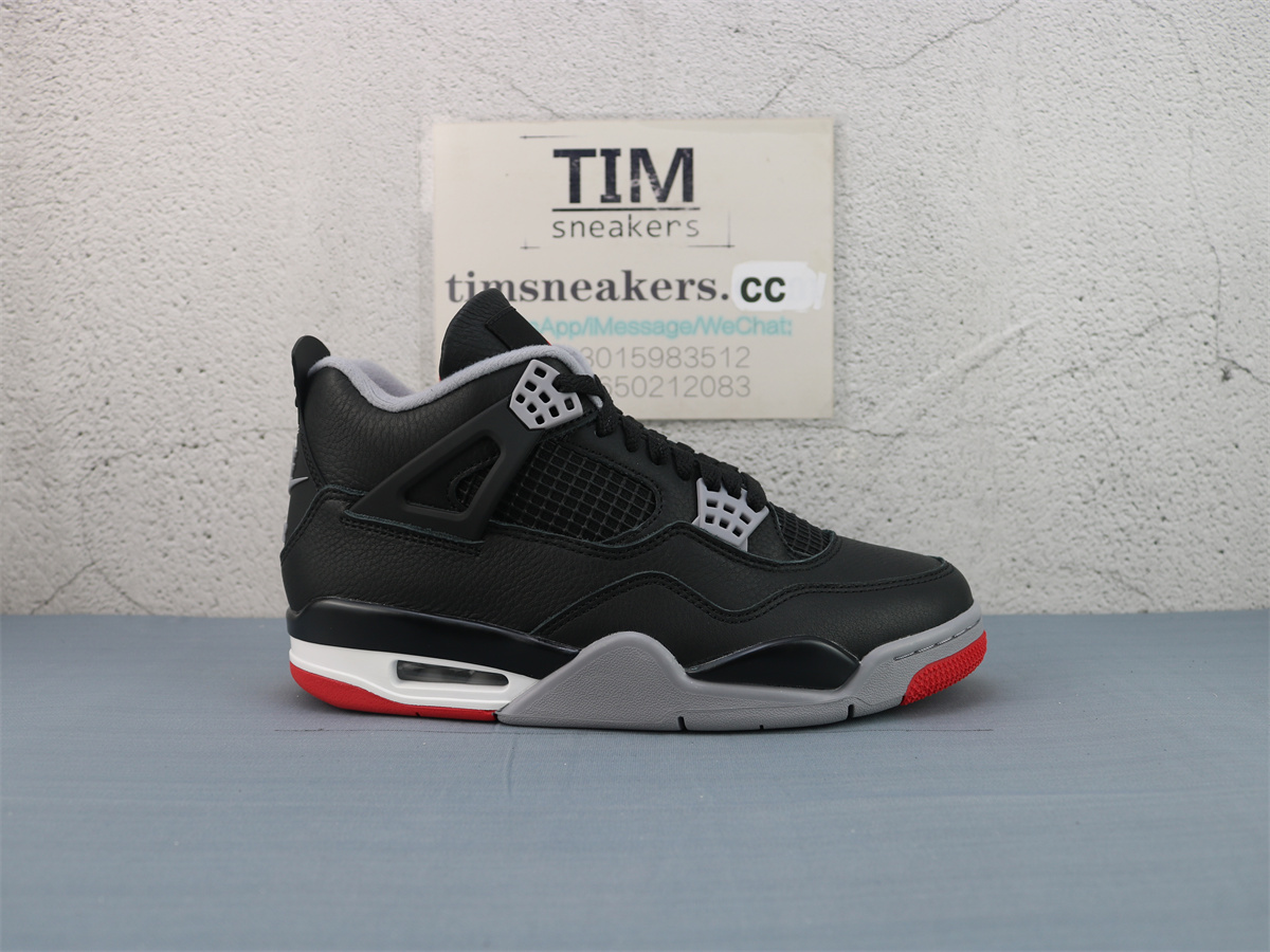 GX Batch Air Jordan 4 Retro Bred Reimagined FV5029-006